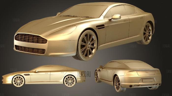 Aston martin 3d stl модель для ЧПУ